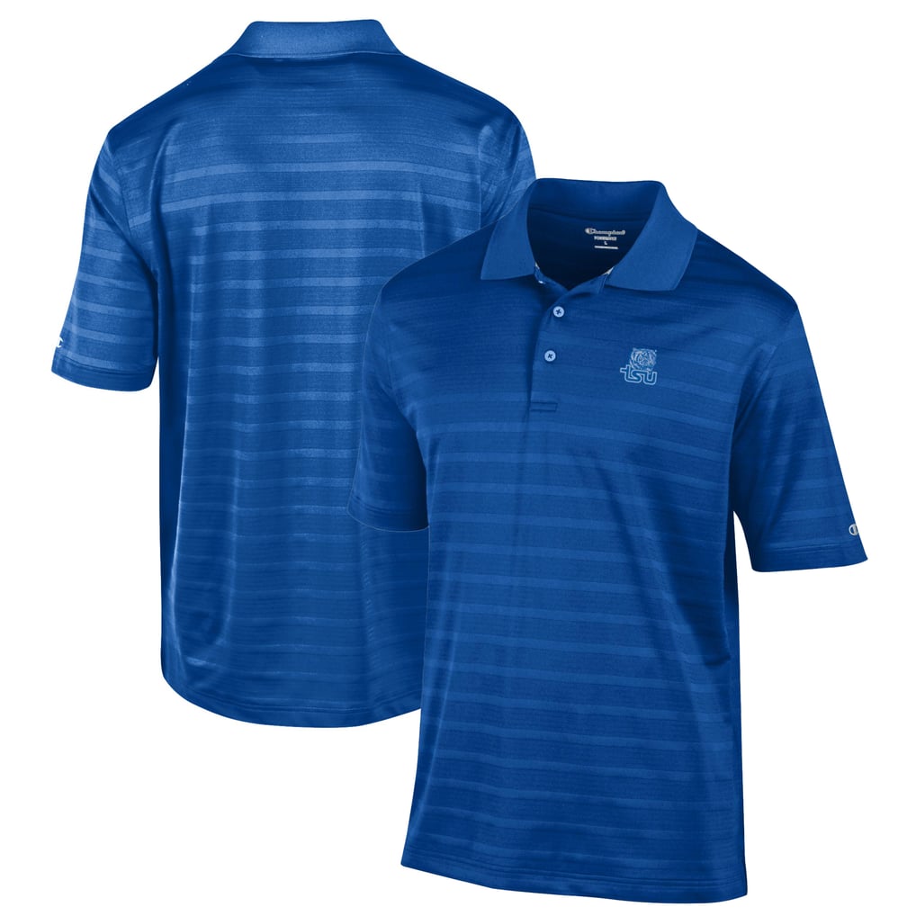 Tennessee State Tigers Champion Relaxed Fit Textured Solid Polo - Blue