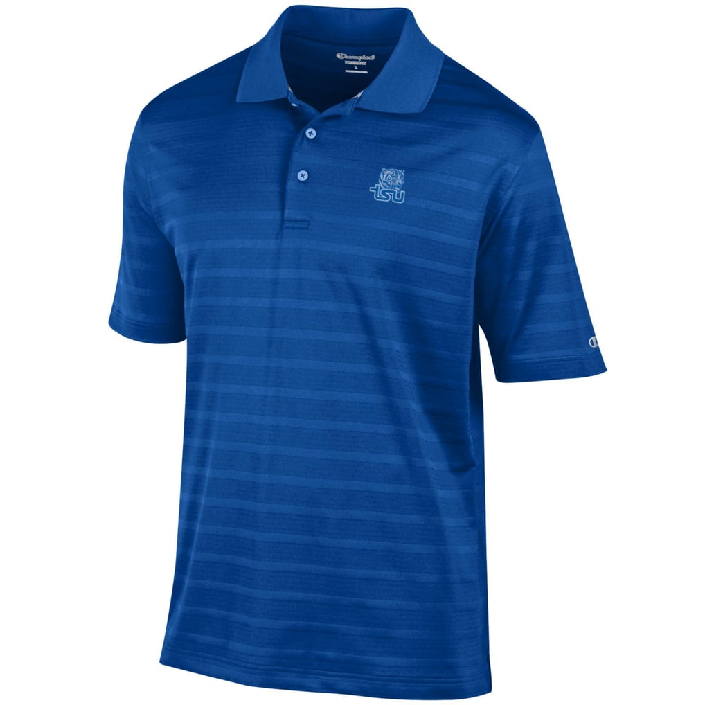 Tennessee State Tigers Champion Relaxed Fit Textured Solid Polo - Blue