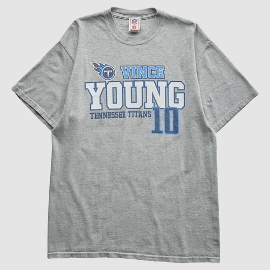 Tennessee Titans 2006 T-Shirt - Heather Gray - M by Fanatics Real Vintage