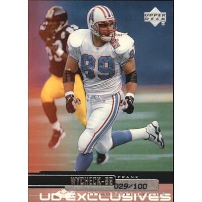 1999 Upper Deck Exclusives 100 #212 Frank Wycheck