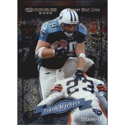 2000 Donruss Stat Line Career #141 Frank Wycheck/42