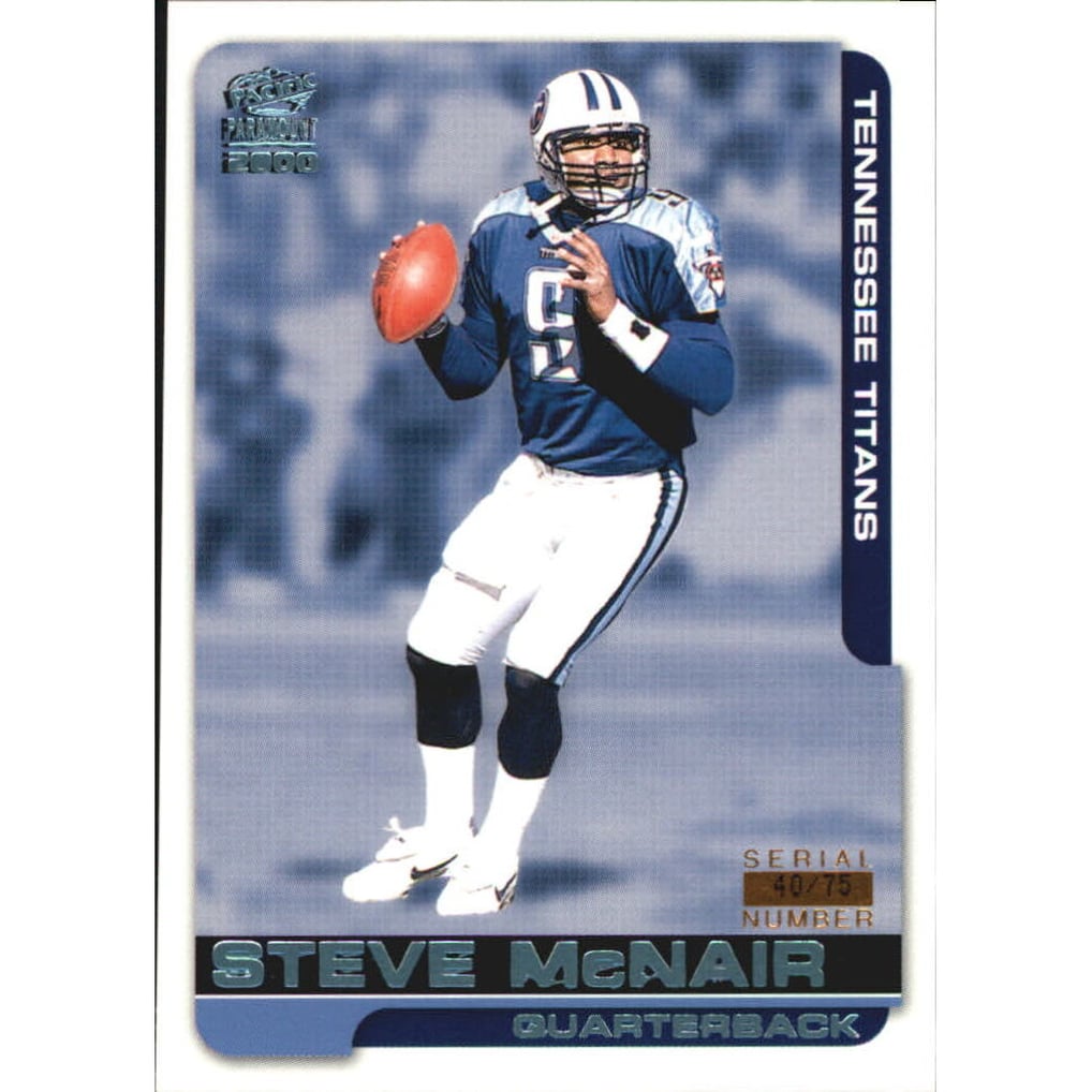 2000 Paramount Platinum Blue #238 Steve McNair