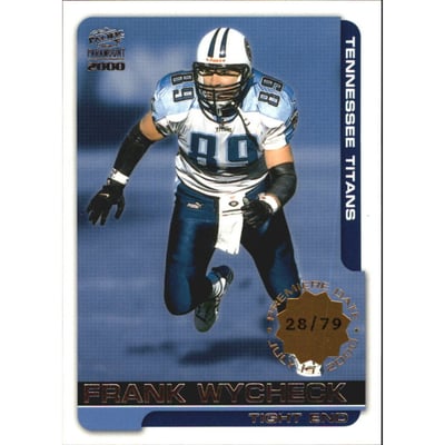 2000 Paramount Premiere Date #241 Frank Wycheck