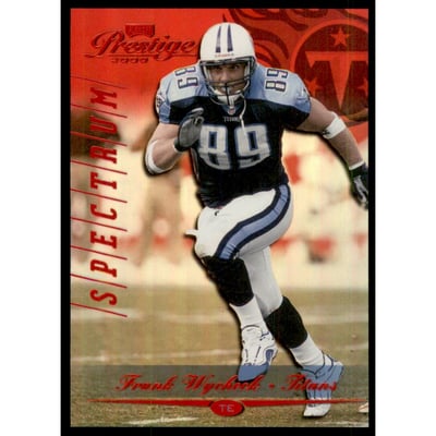 2000 Playoff Prestige Spectrum Red #186 Frank Wycheck