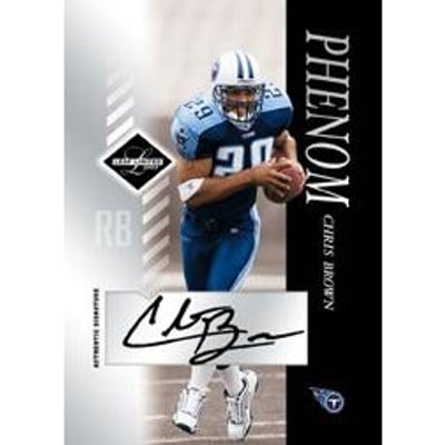 2003 Leaf Limited #143 Chris Brown AU RC