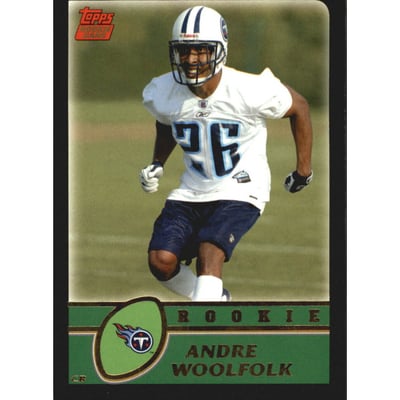 2003 Topps Black #366 Andre Woolfolk