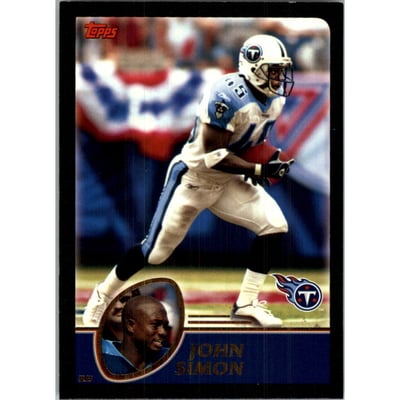 2003 Topps Black #57 John Simon