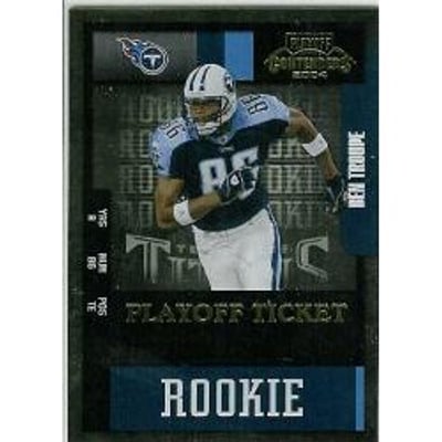 2004 Playoff Contenders Playoff Ticket #107 Ben Troupe