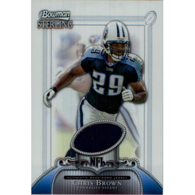 2006 Bowman Sterling Refractors #CB1 Chris Brown JSY