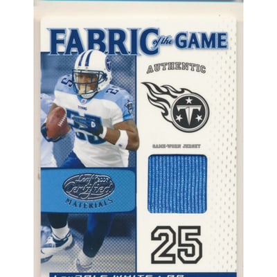 2007 Leaf Certified Materials Fabric of the Game #59 LenDale White