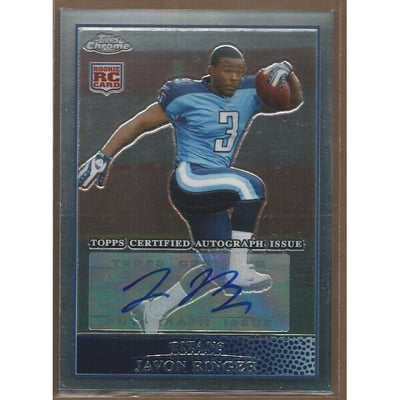 2009 Topps Chrome Rookie Autographs #TC125 Javon Ringer F