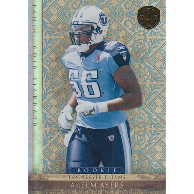 2011 Panini Gold Standard Platinum Gold #154 Akeem Ayers