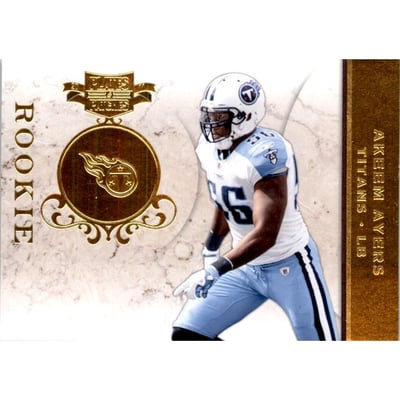 2011 Panini Plates and Patches Gold #105 Akeem Ayers