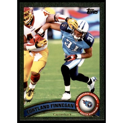 2011 Topps Black #307 Cortland Finnegan