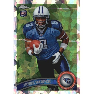 2011 Topps Chrome Crystal Atomic Refractors #181 Jamie Harper