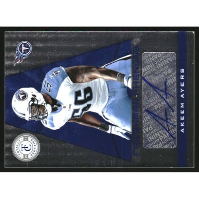 2011 Totally Certified #153 Akeem Ayers AU/299 RC EXCH