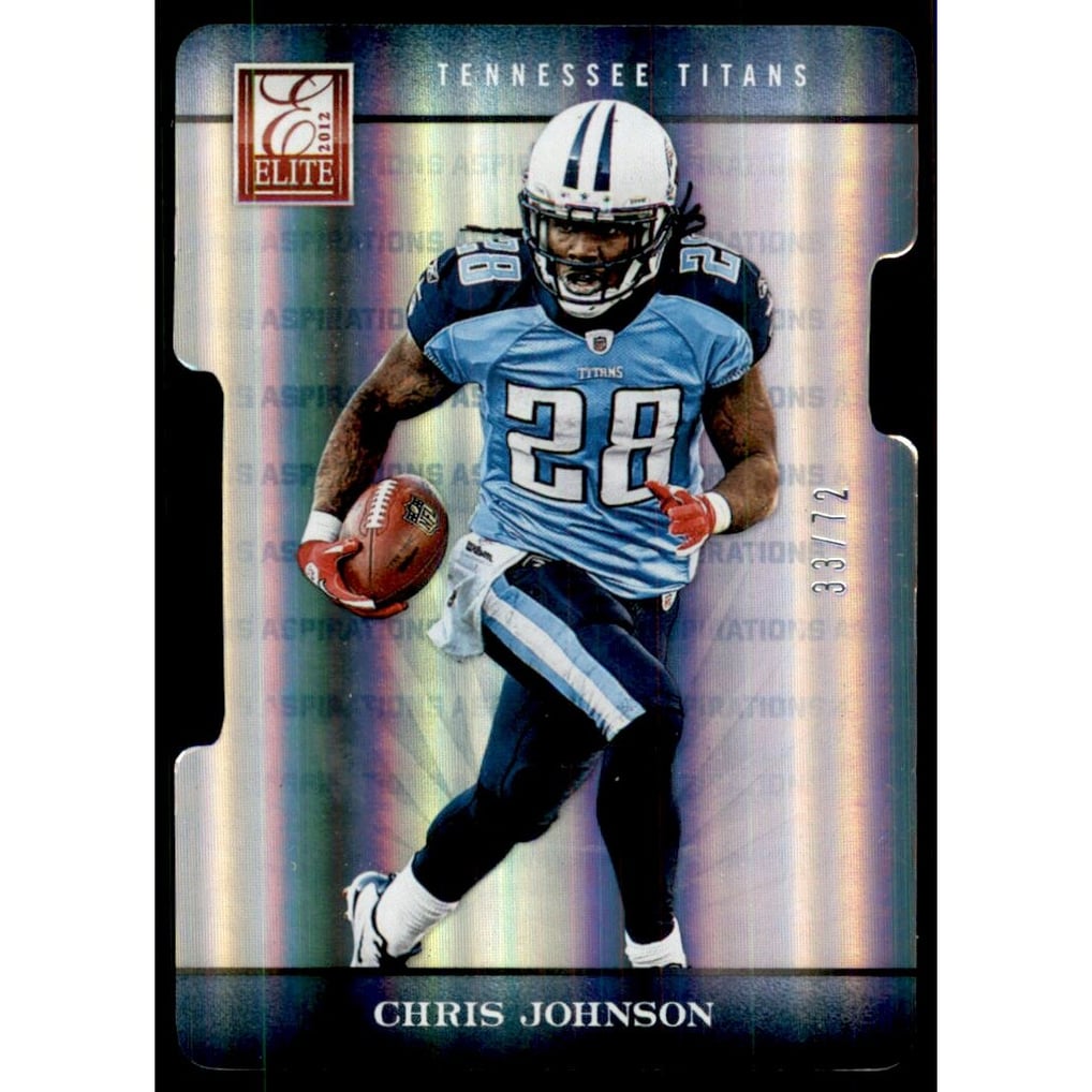 2012 Elite Aspirations #97 Chris Johnson/72