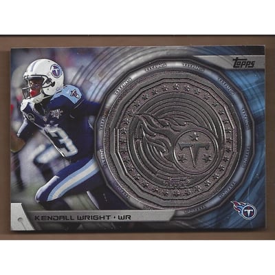2014 Topps Kickoff Coins #NFLKCKW Kendall Wright