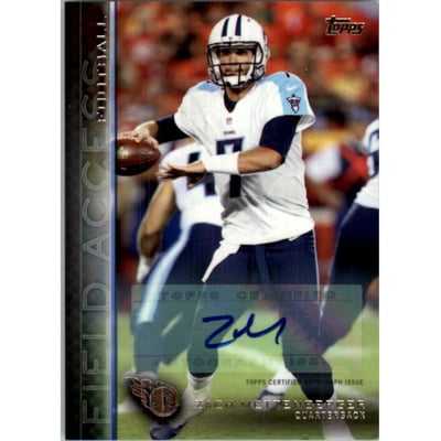 2015 Topps Field Access Autographs #18 Zach Mettenberger