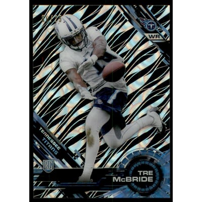 2015 Topps High Tek Autographs Clouds Diffractor #56 Tre McBride