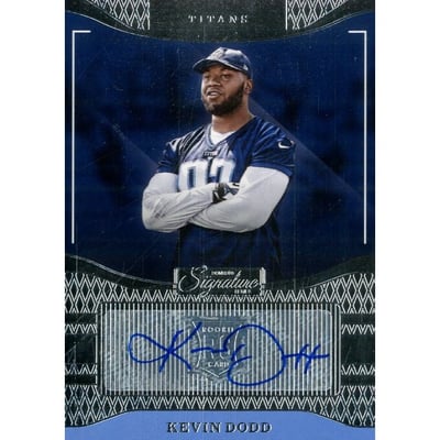 2016 Donruss Signature Series #221 Kevin Dodd RC