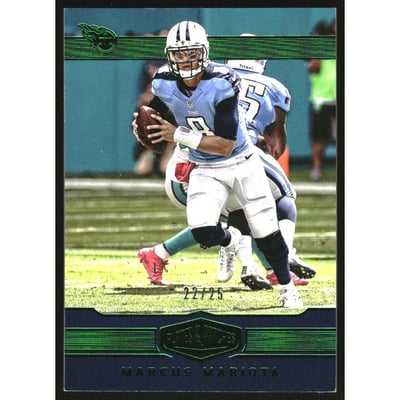 2016 Panini Plates and Patches Green #95 Marcus Mariota