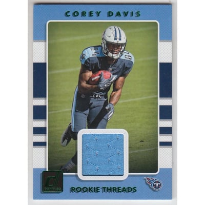 2017 Donruss Rookie Threads Green #3 Corey Davis