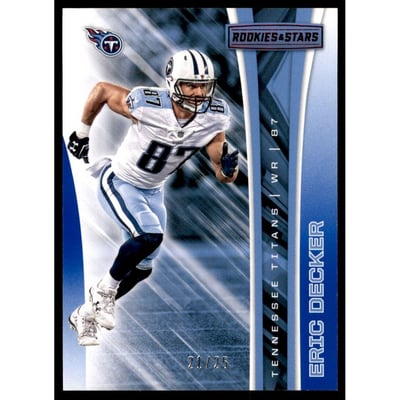 2017 Rookies and Stars Red and Blue #183 Eric Decker