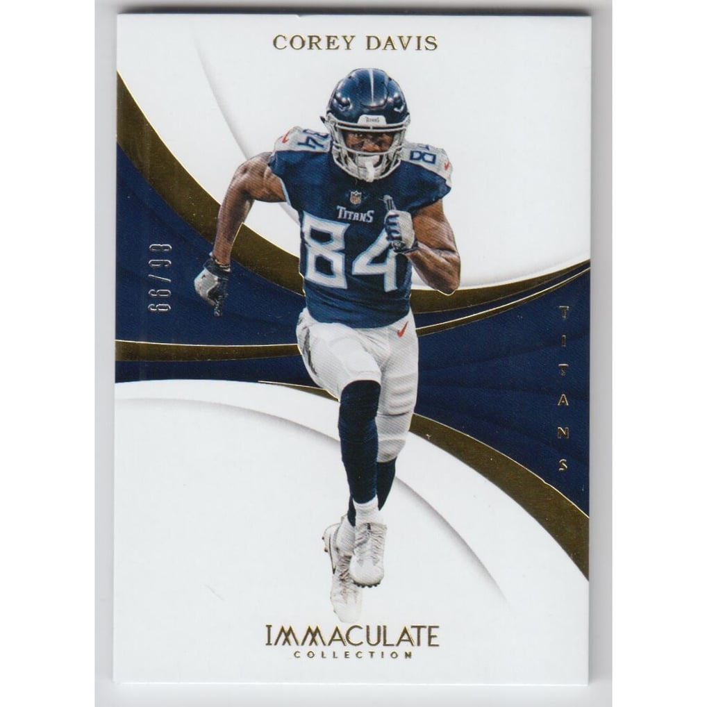 2018 Immaculate Collection #29 Corey Davis