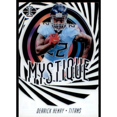 2019 Panini Illusions Mystique Blue #MYSDH Derrick Henry