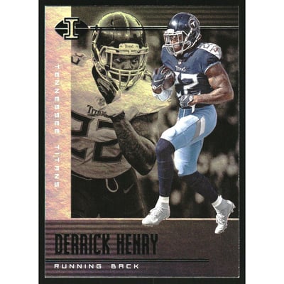 2019 Panini Illusions Trophy Collection Emerald #77 Derrick Henry