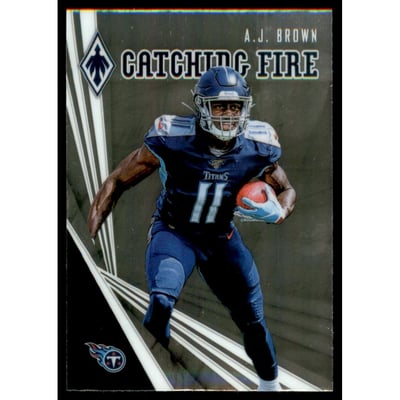 2019 Panini Phoenix Catching Fire #4 A.J. Brown