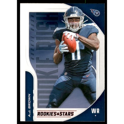 2019 Rookies and Stars Rookie Rush #3 A.J. Brown