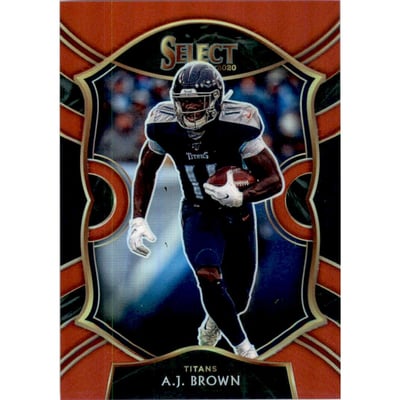 2020 Select Prizm Red #43 A.J. Brown