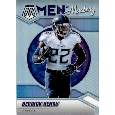 2021 Panini Mosaic Men of Mastery Silver #6 Derrick Henry