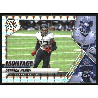 2021 Panini Mosaic Montage Mosaic #17 Derrick Henry