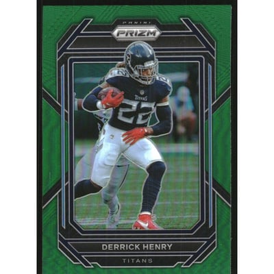 2022 Panini Prizm Prizms Green #284 Derrick Henry