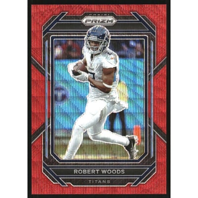 2022 Panini Prizm Prizms Red Wave #285 Robert Woods