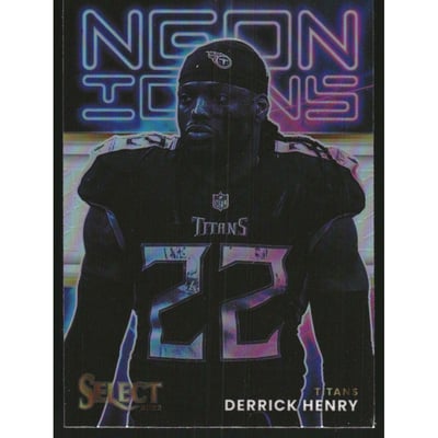 2022 Select Neon Icons Prizm #7 Derrick Henry