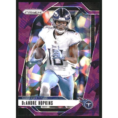 2024 Panini Prizm Prizms Purple Ice #279 DeAndre Hopkins