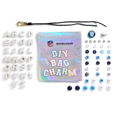 Tennessee Titans BaubleBar Mini Custom Bag Charm Bead Kit