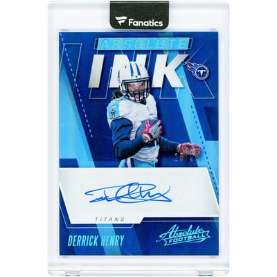 Derrick Henry Tennessee Titans Autographed 2017 Panini Absolute Ink #AI-DHR #15/22 Card 