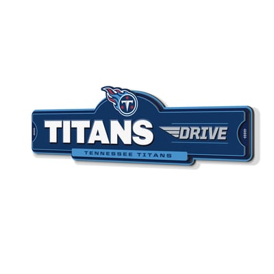 Tennessee Titans Fanpoint 3D Street Sign