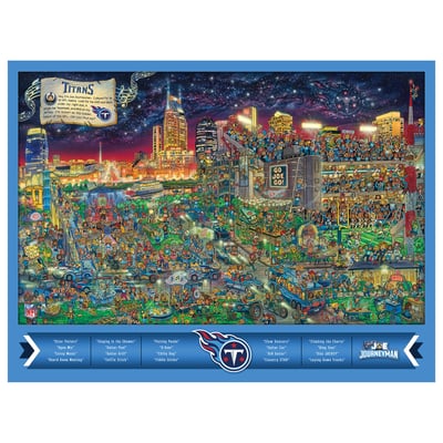 Tennessee Titans Fanpoint 500-Piece Joe Journeyman Puzzle