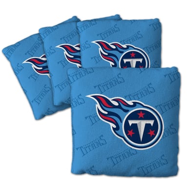 Tennessee Titans Fanpoint Four-Piece Cornhole Bag Set