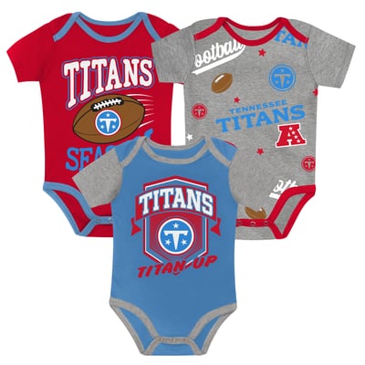  Tennessee Titans Outerstuff Infant First Round Pick 3-Piece Bodysuit Set