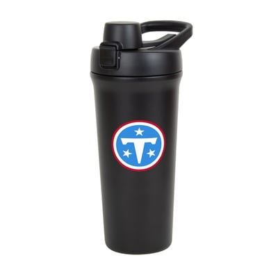 Tennessee Titans Logo Brands 26oz. Flipside Shaker Bottle