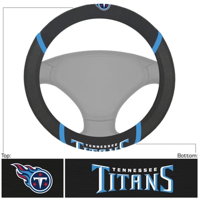 Tennessee Titans Logo Brands Steering Wheel Cover