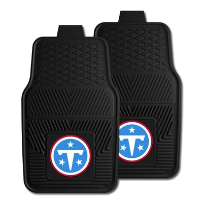 Tennessee Titans Logo Brands Two-Piece Vinyl Car Mat Set