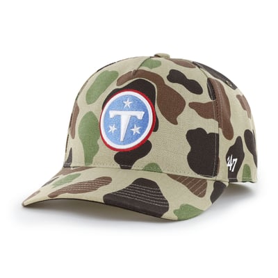 Tennessee Titans Carhartt x '47 Hitch Adjustable Hat - Duck Camo